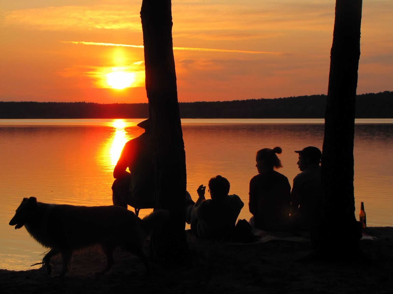 Canon PowerShot SX10 IS sample photo. West, lake, summer photography