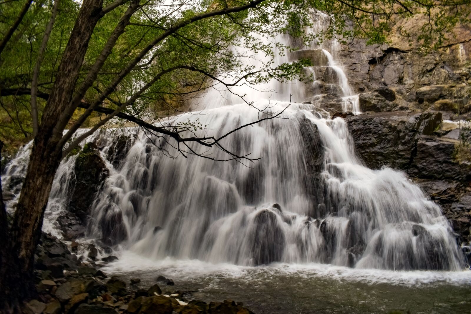 Nikon D3300 sample photo. Waterfalls, water, nature photography