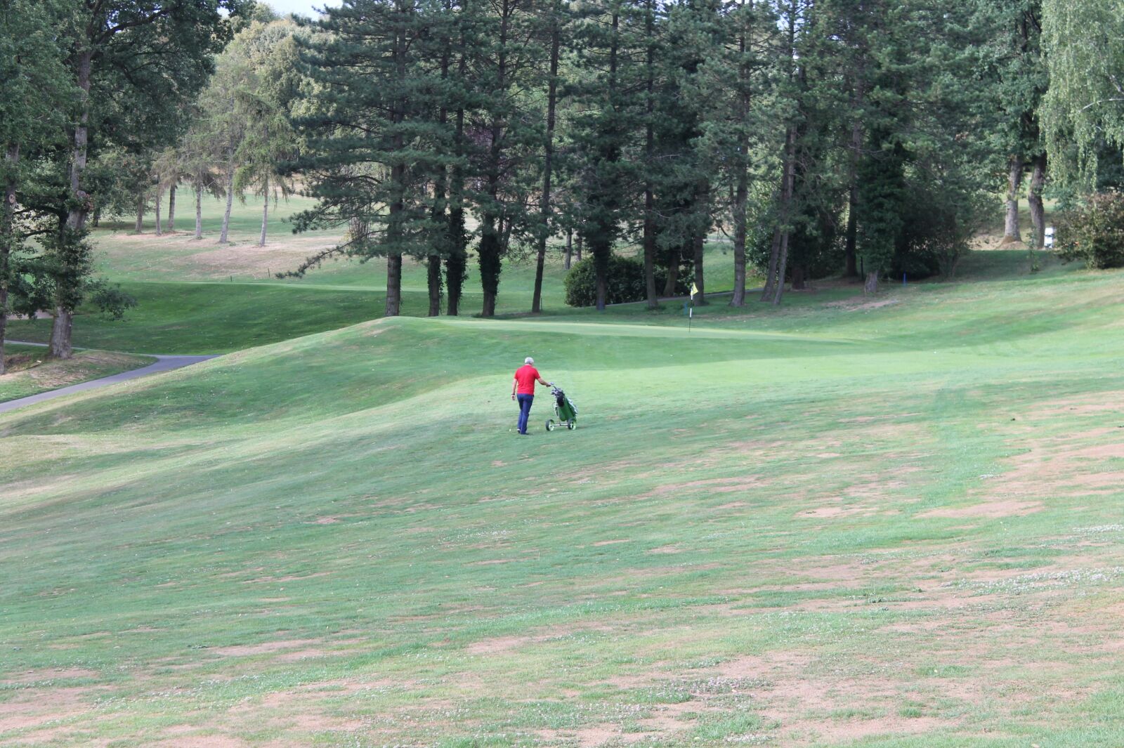 Canon EOS 1100D (EOS Rebel T3 / EOS Kiss X50) sample photo. Golf, golf course, golfers photography