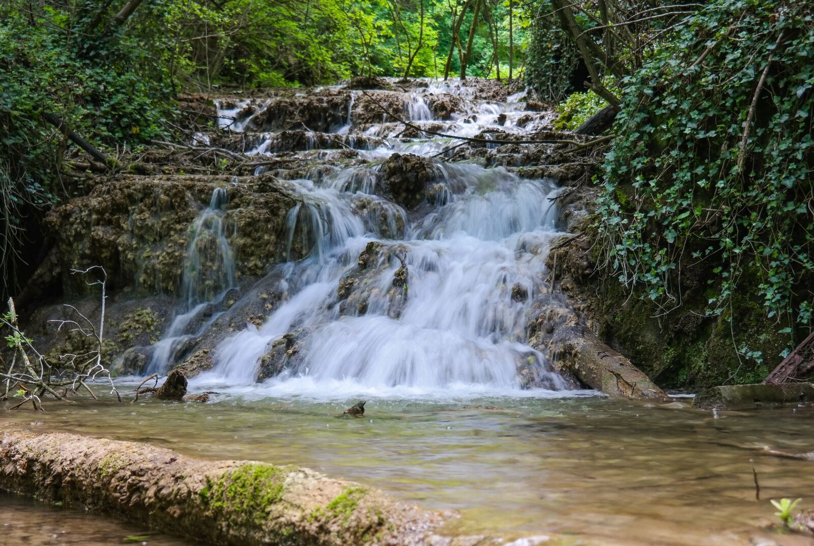 Samsung NX300 sample photo. Waterfall, bach, water photography