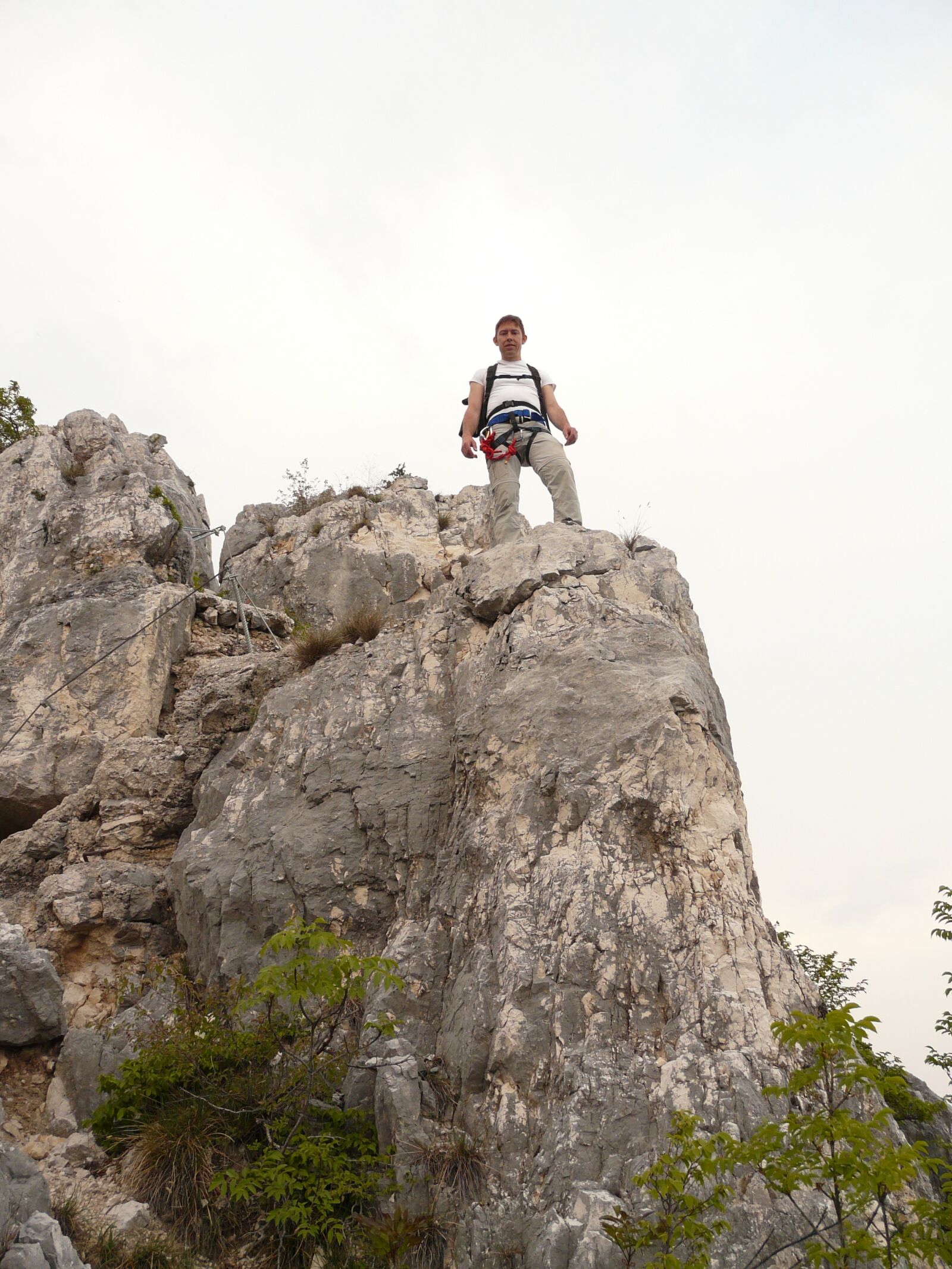 Panasonic DMC-FZ18 sample photo. Mountaineer, wanderer, man photography