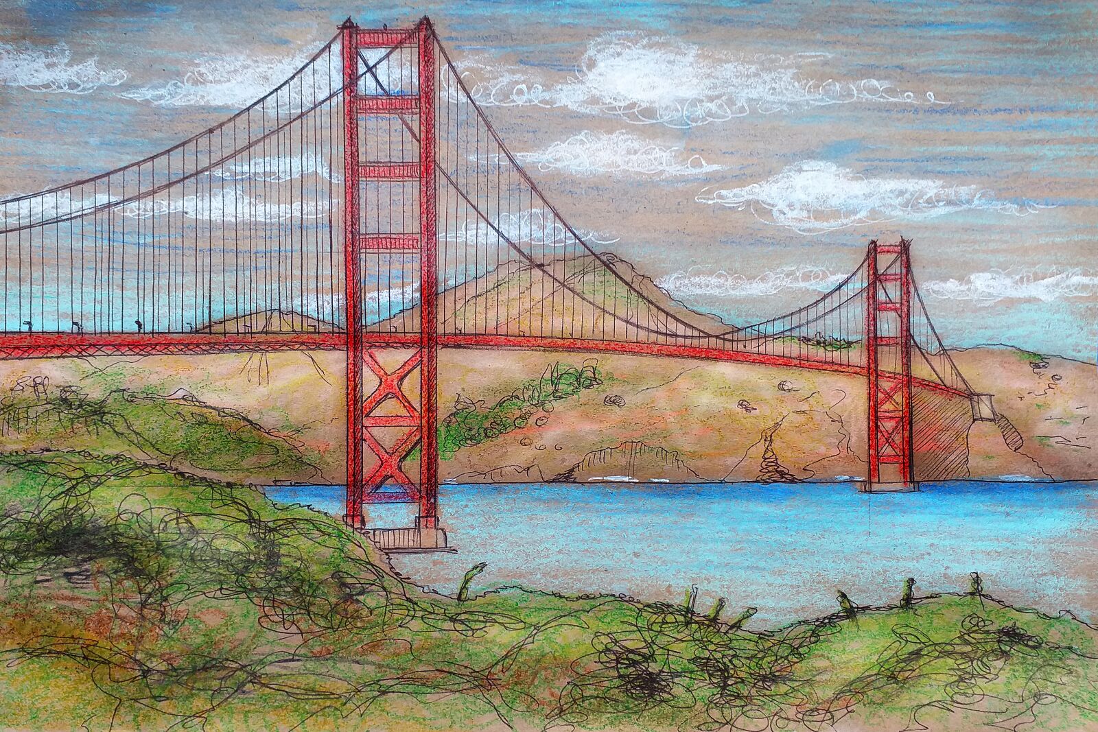 Samsung Galaxy J4+ sample photo. Bridge, california, san francisco photography