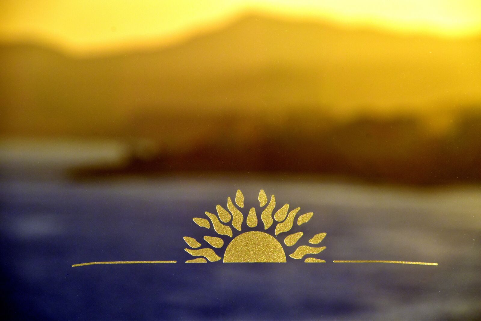 Nikon D5500 sample photo. Sunrise, sunrise on glass photography