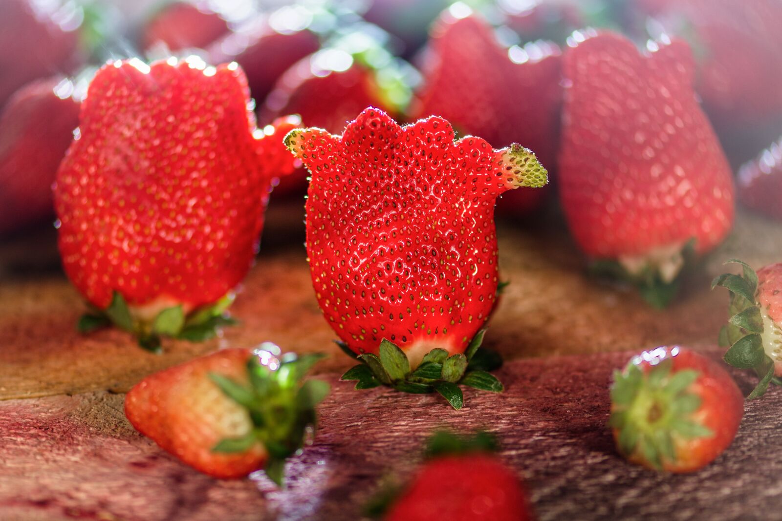 Nikon D7200 sample photo. Strawberries, bio, fruit photography