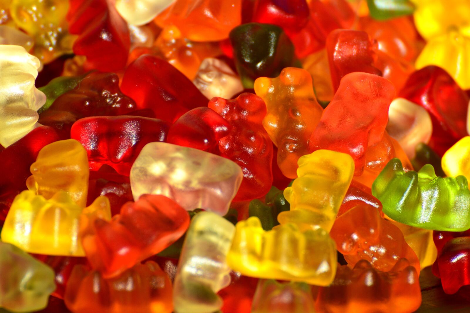 Nikon D3200 sample photo. Gummibärchen, colorful, candy photography