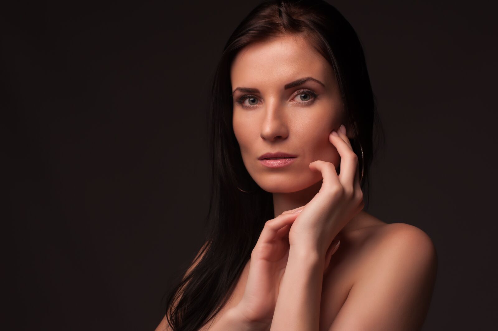 Nikon D700 sample photo. Portrait, brunette, person photography