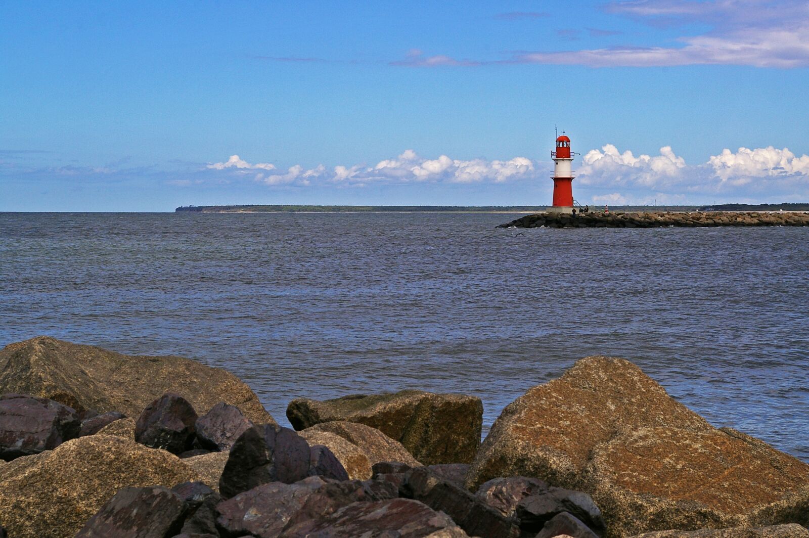 Pentax *ist DL2 sample photo. Warnem nde, baltic sea photography