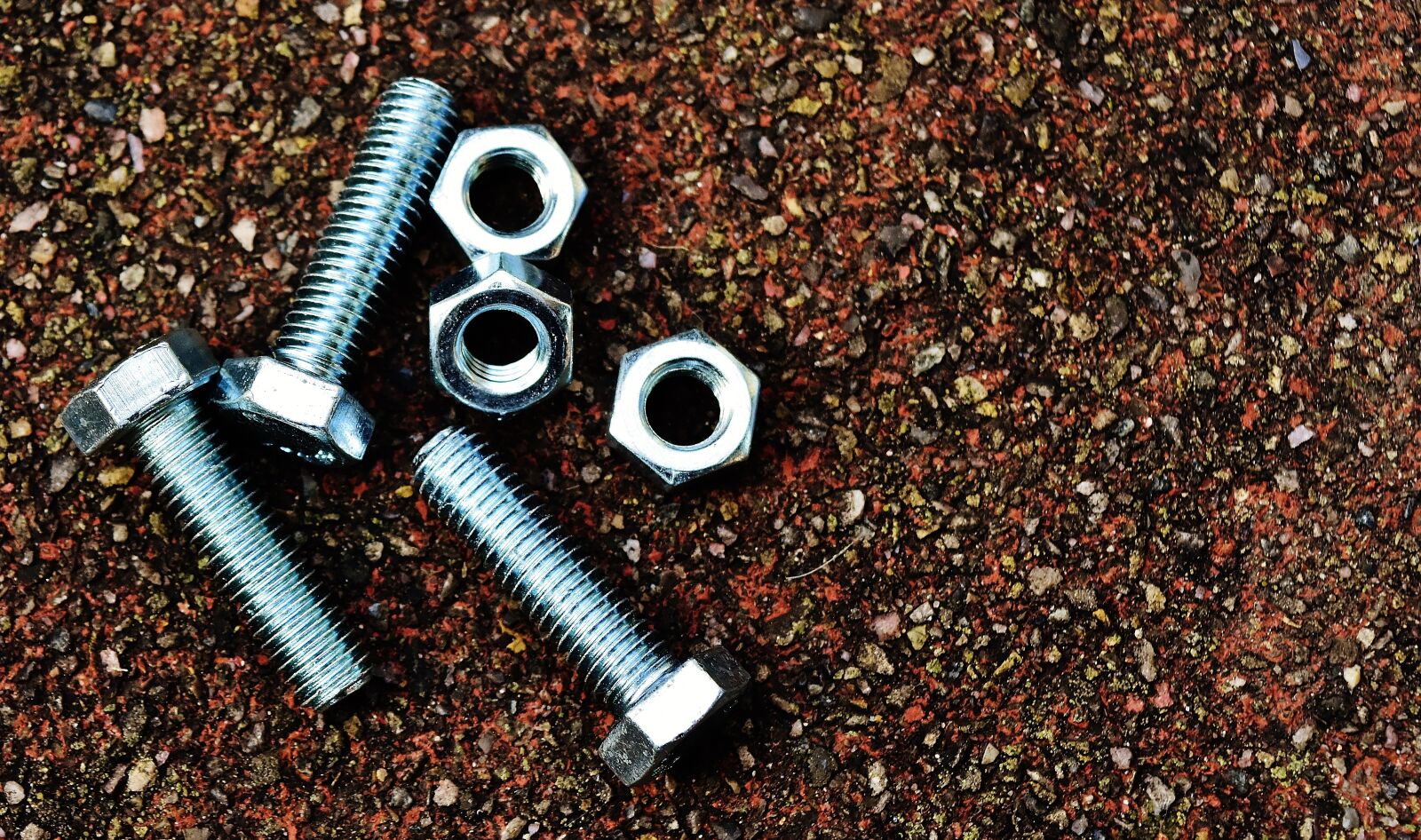 Nikon D7200 sample photo. Screw, nuts, hex bolt photography