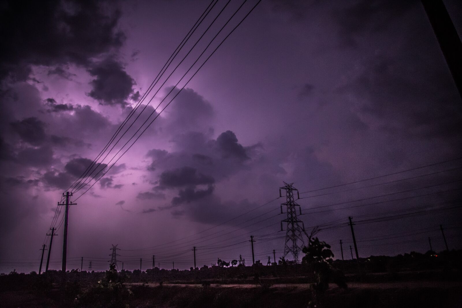 Canon EOS 6D + Canon EF 24-105mm F4L IS USM sample photo. Sky, thunder, thunderinsky photography
