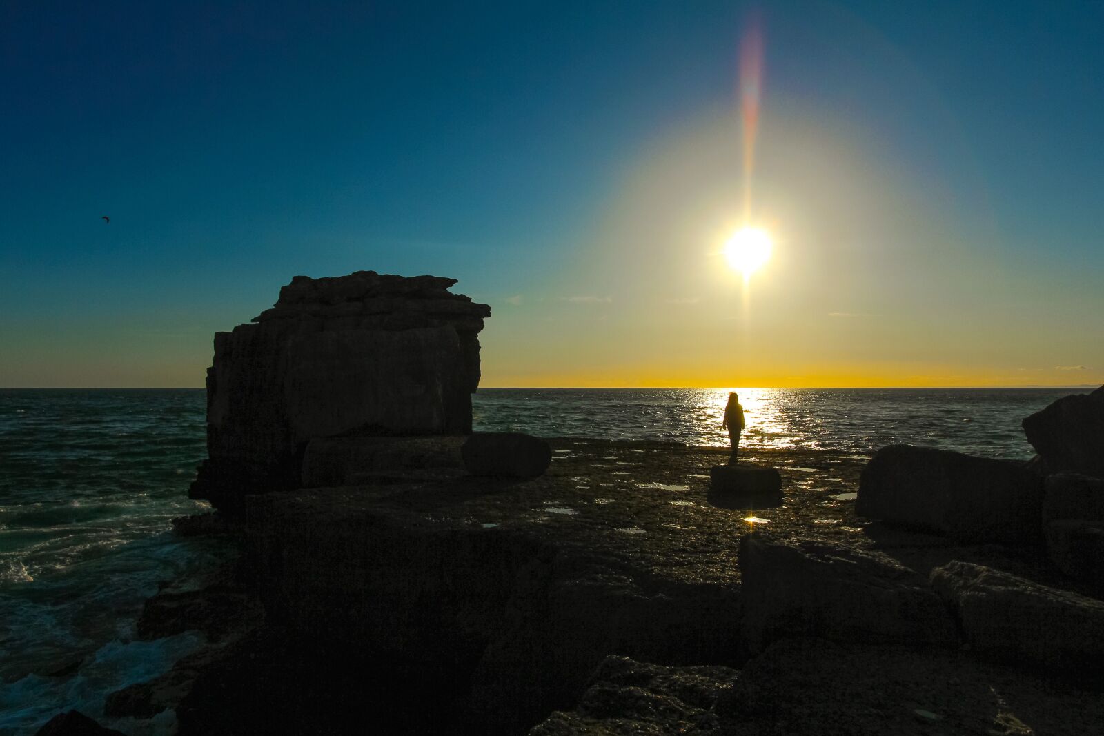 Canon EOS 60D sample photo. Portland, silhouette, ocean photography