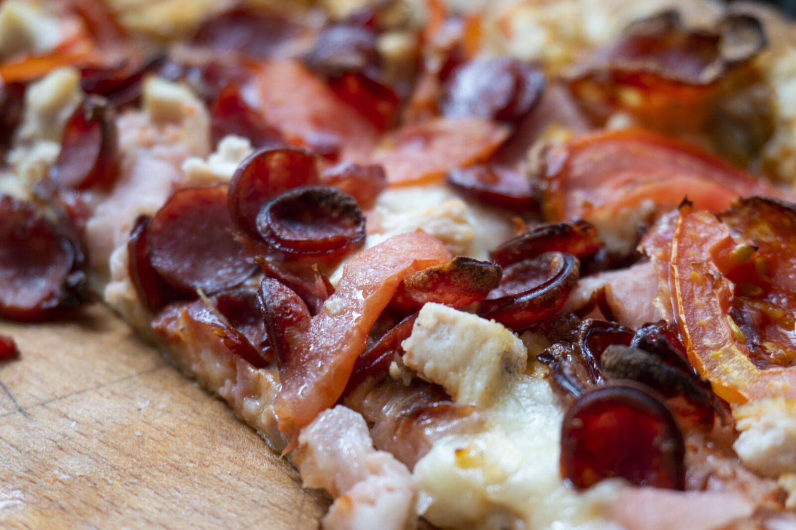 Sony a6300 sample photo. Pizza, tasty, dinner photography