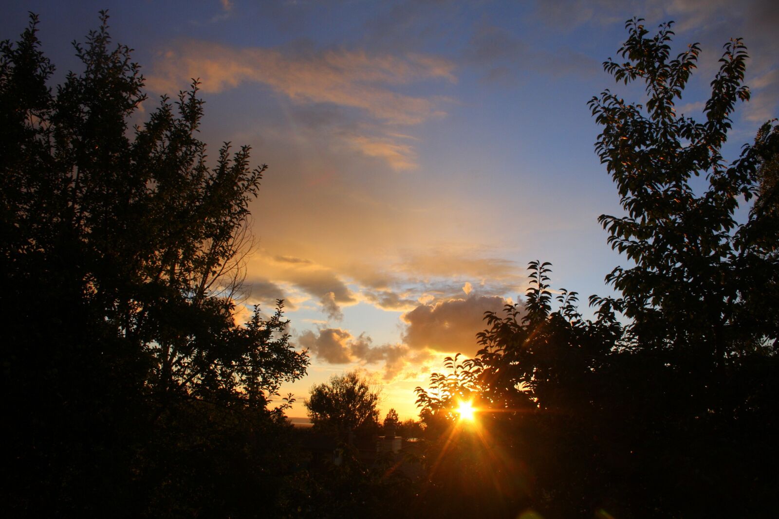 Canon EOS 40D sample photo. Sunset, cloud, sun photography