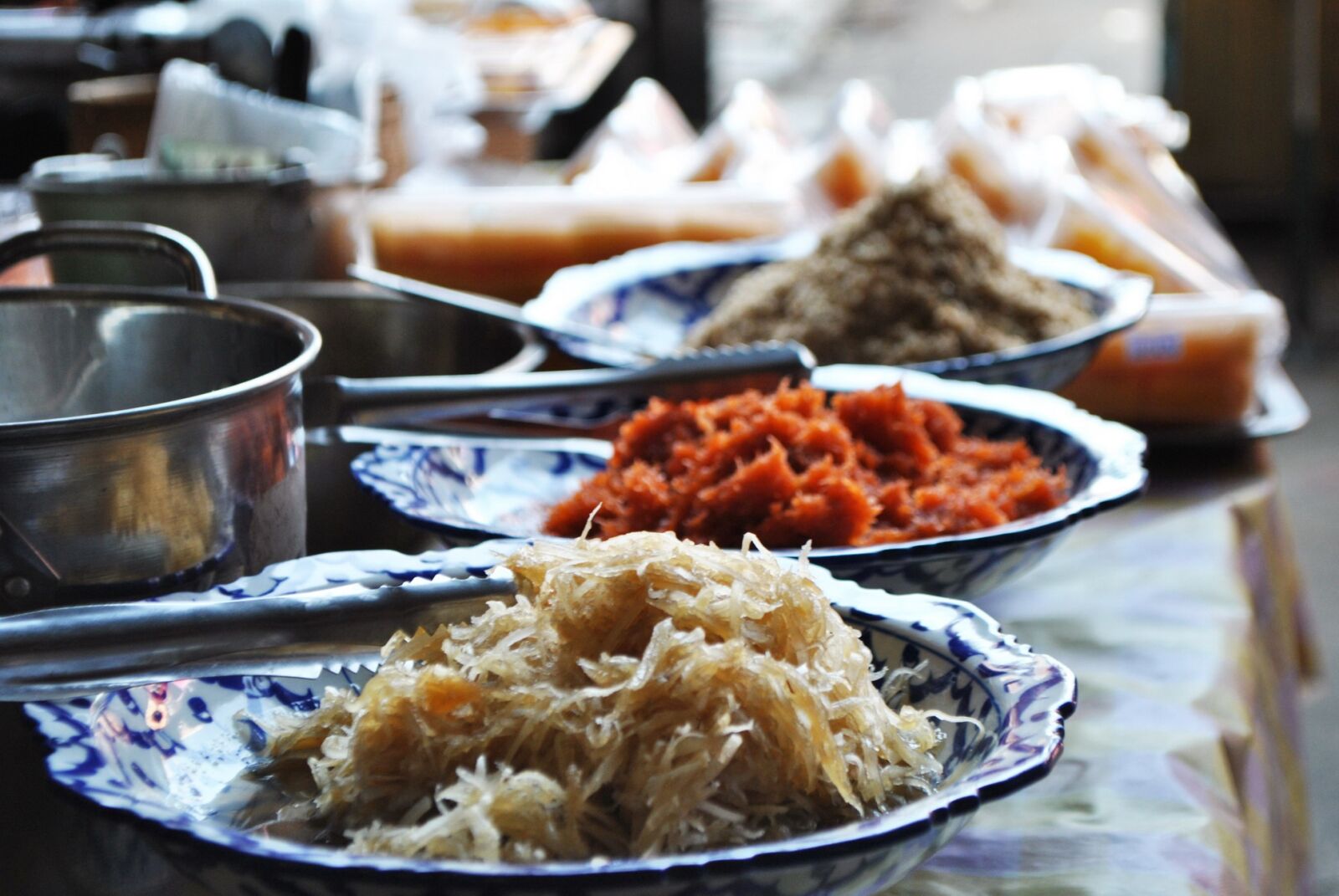 Nikon D3000 sample photo. Rice custard, page shift photography