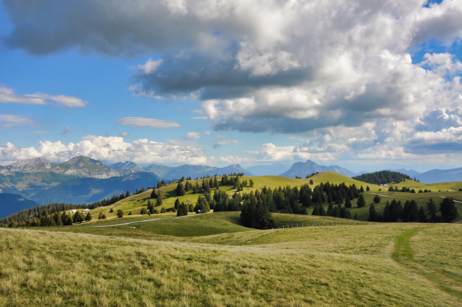 Nikon D90 sample photo. Landscape, semnoz, france photography