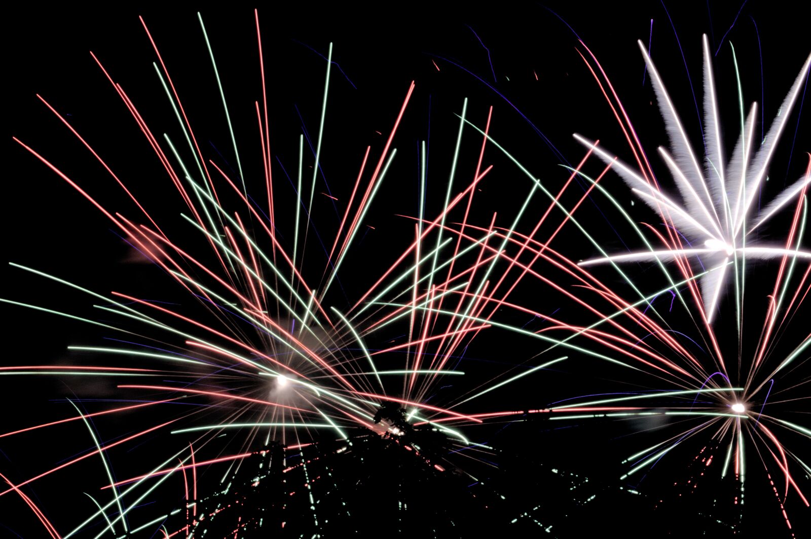 Nikon D7100 sample photo. Fireworks, night, colorful photography
