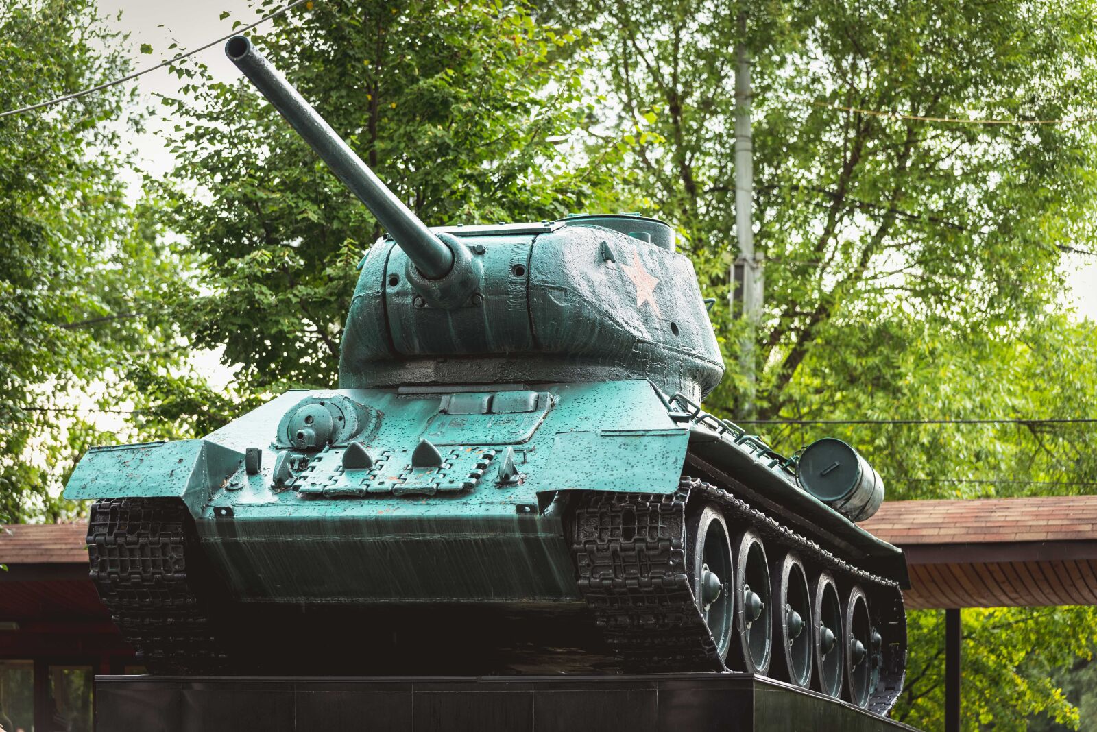 Nikon D750 sample photo. Main battle tank, t-34 photography