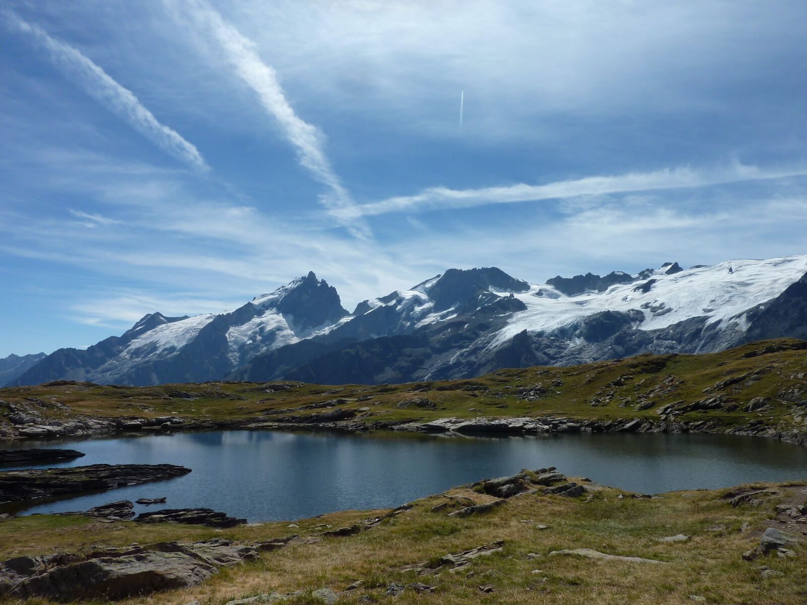 Panasonic DMC-TZ7 sample photo. Mountain, emparis, lake photography