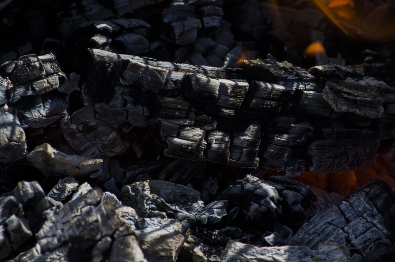 Nikon D5100 sample photo. Fire, coal, hot photography
