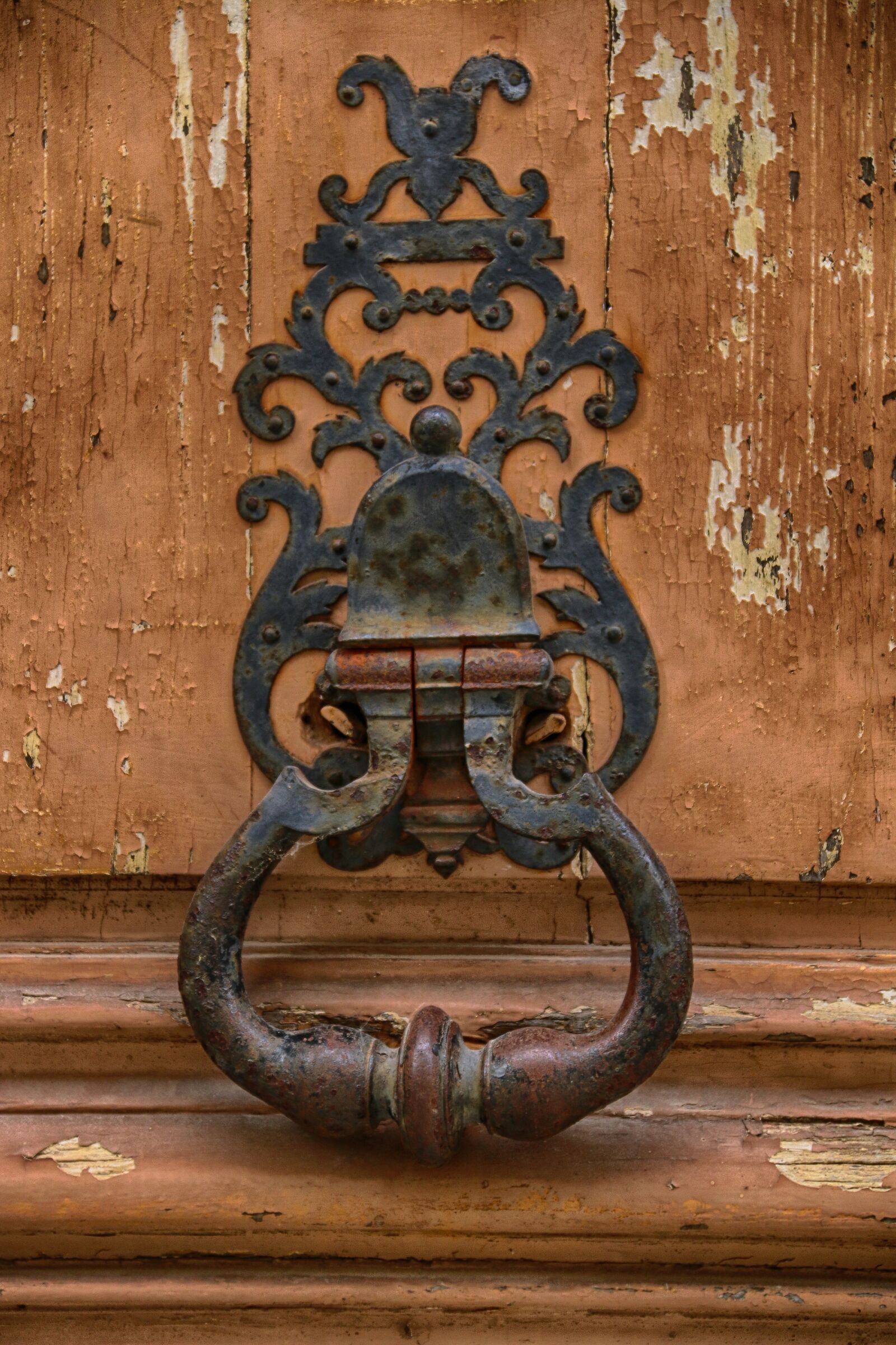 Canon EF-S 18-200mm F3.5-5.6 IS sample photo. Knocker, door, collection photography