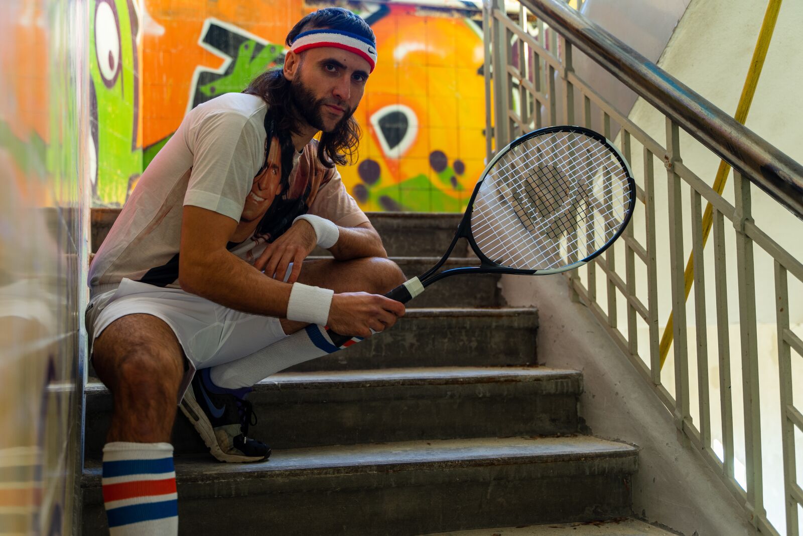 Tamron 28-75mm F2.8 Di III RXD sample photo. Tennis, man, model photography