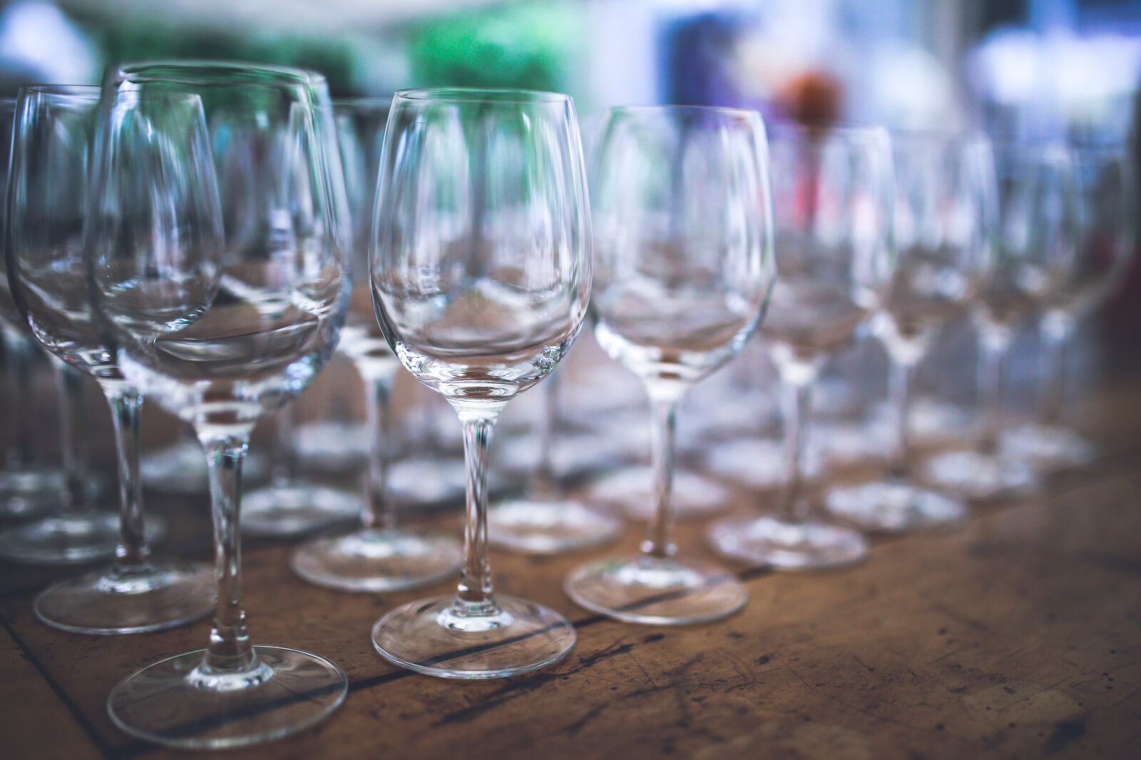 Canon EOS 6D + Sigma 35mm F1.4 DG HSM Art sample photo. Empty, wine, glasses photography