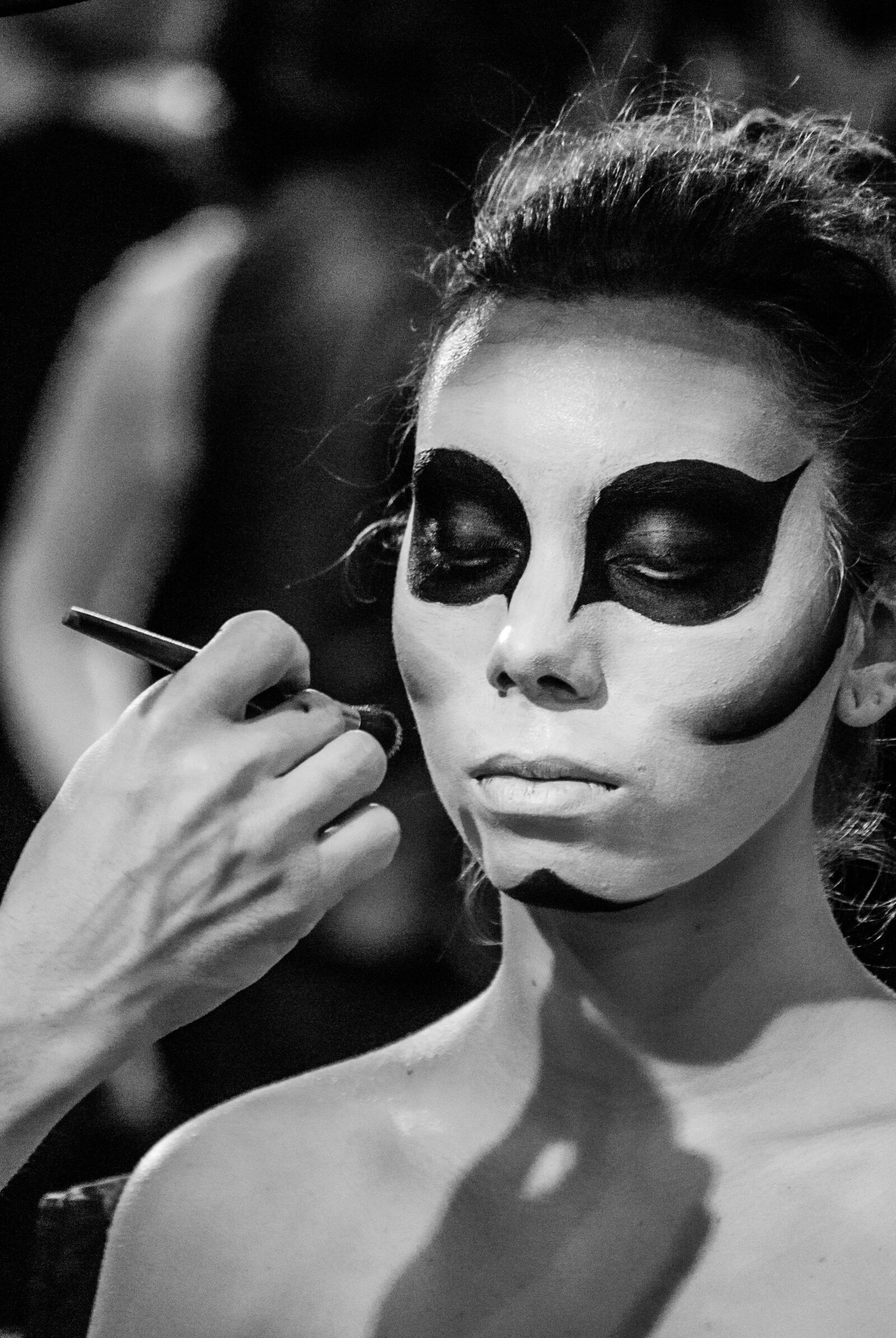 Nikon D200 sample photo. Expocosmética, presentation, model photography