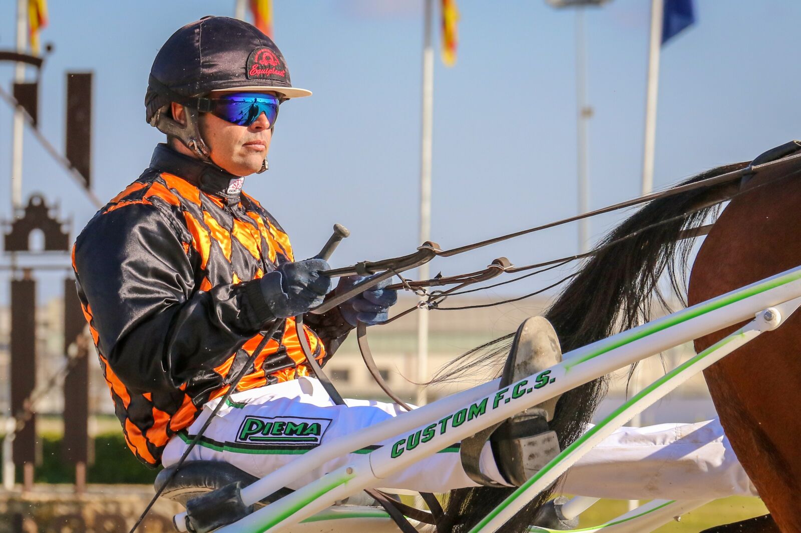 Canon EOS 7D Mark II sample photo. Horses, racing, trot photography