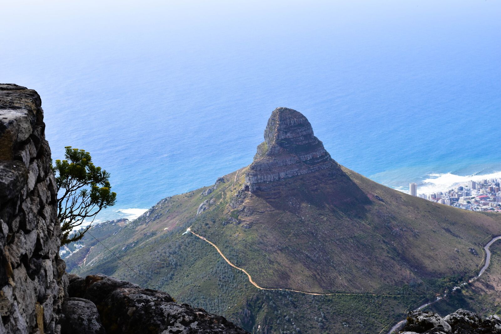 Nikon D5500 sample photo. Aerial from table mountain photography