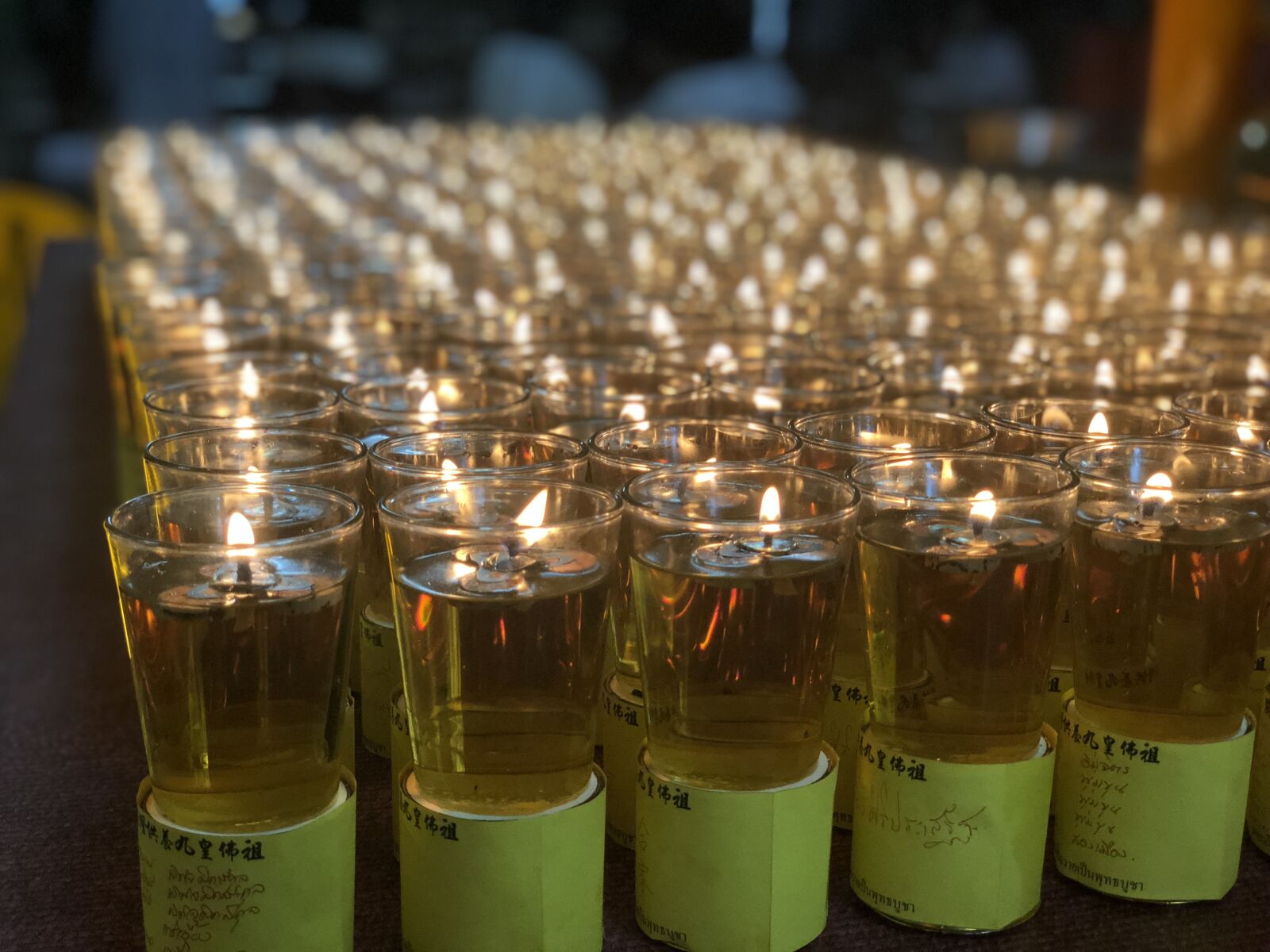 iPhone X back dual camera 6mm f/2.4 sample photo. Light a candle, miss photography