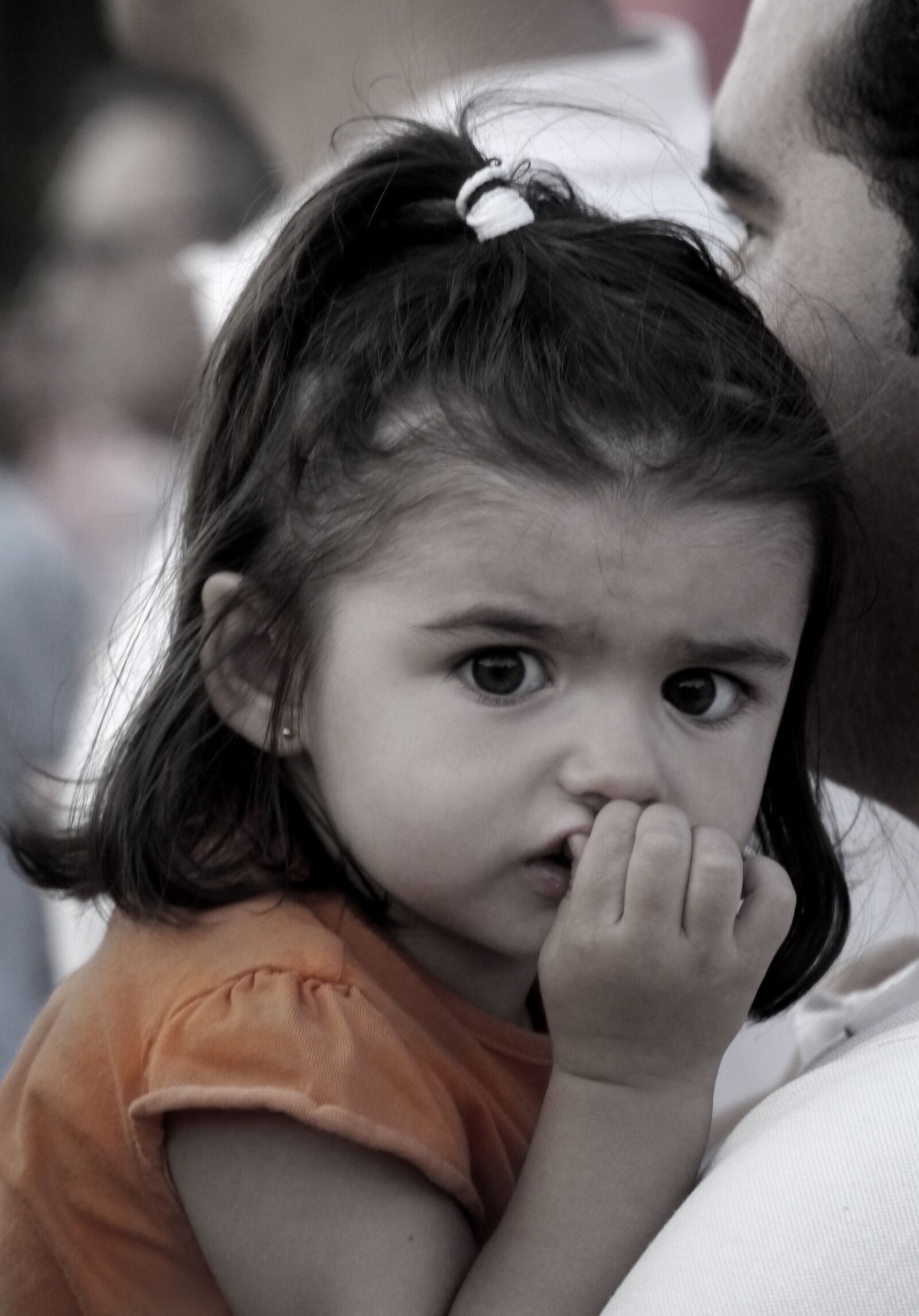 Panasonic Lumix DMC-GX1 sample photo. Child, portrait, brunette photography