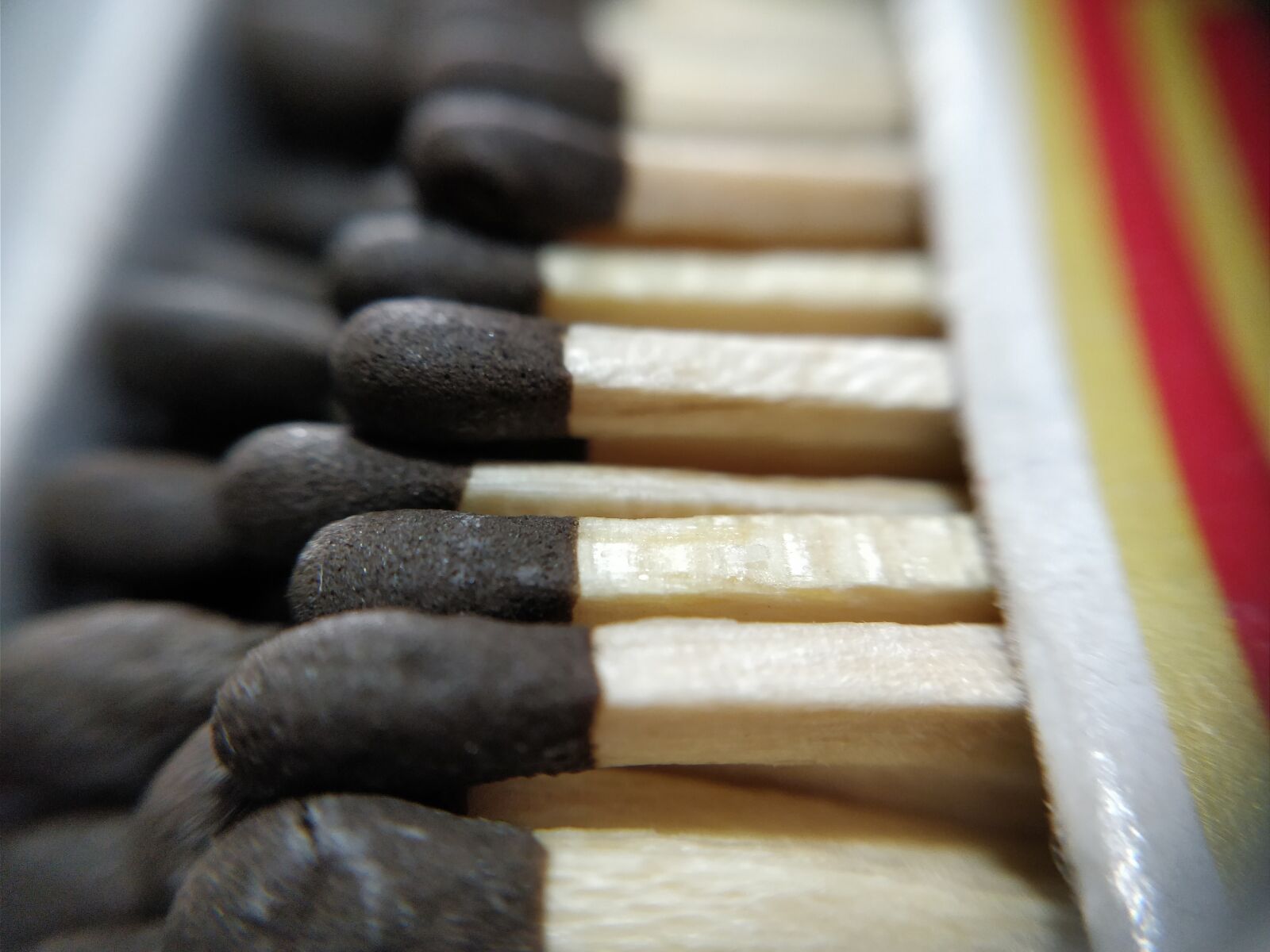 OnePlus 5 sample photo. Matchsticks, wood, macro photography