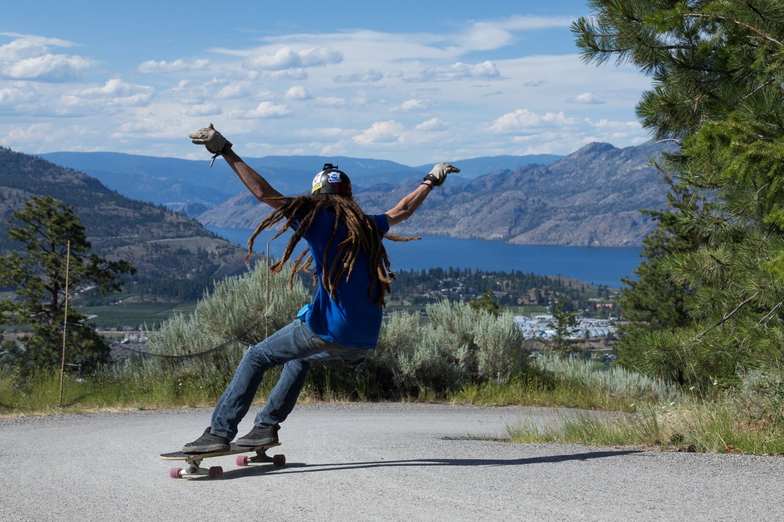 Canon EOS 6D + Canon EF 24-105mm F4L IS USM sample photo. Skateboard, longboard, skater photography