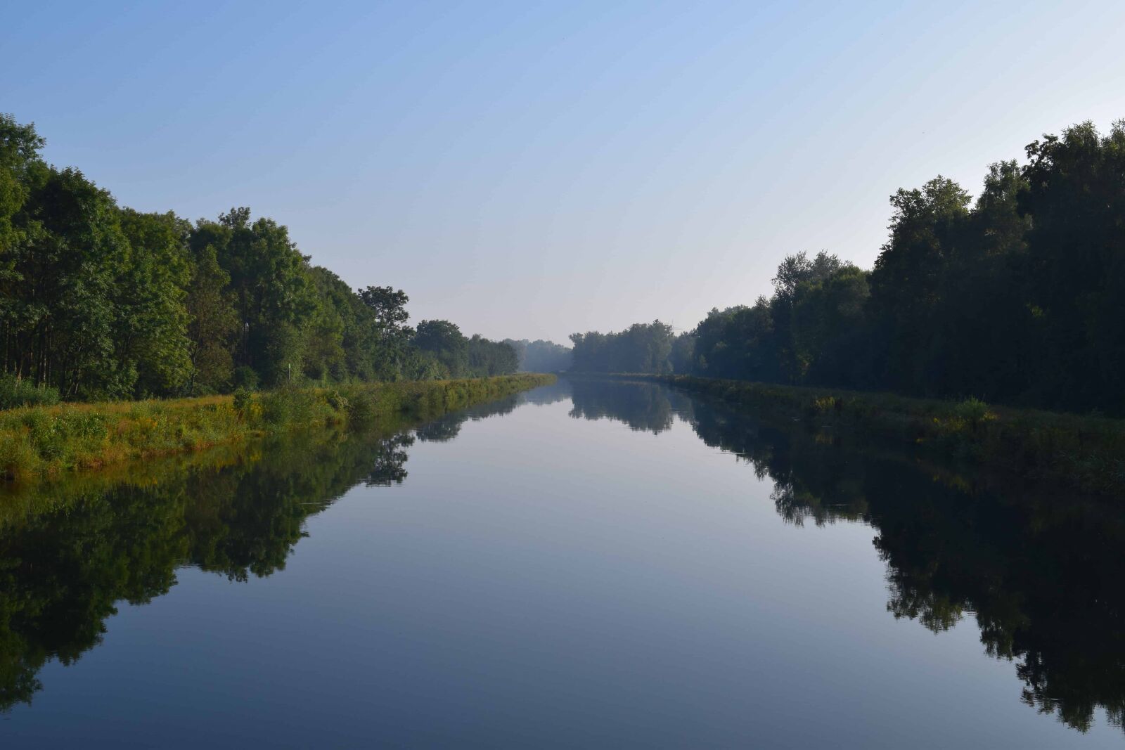 Nikon D3300 sample photo. Riverbank, reflection, river, sky photography