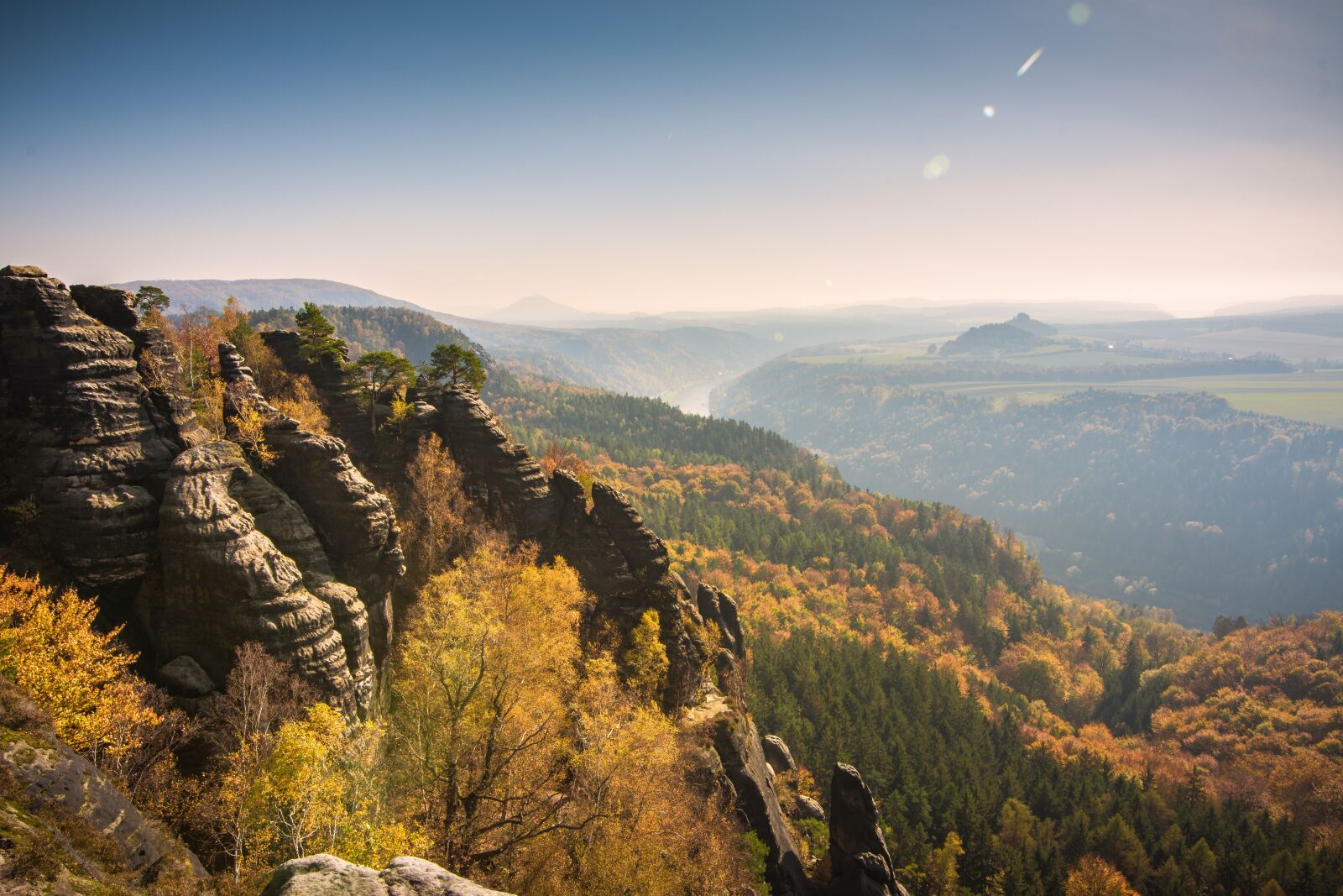 Tokina AT-X 16-28mm F2.8 Pro FX sample photo. Schrammsteine, elbe sandstone mountains photography
