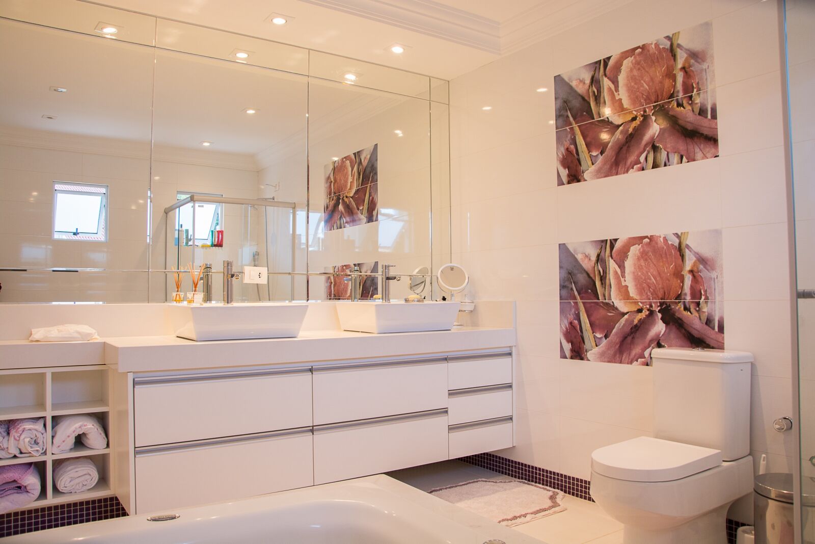 Nikon D7100 sample photo. Bathroom, home, mirror photography