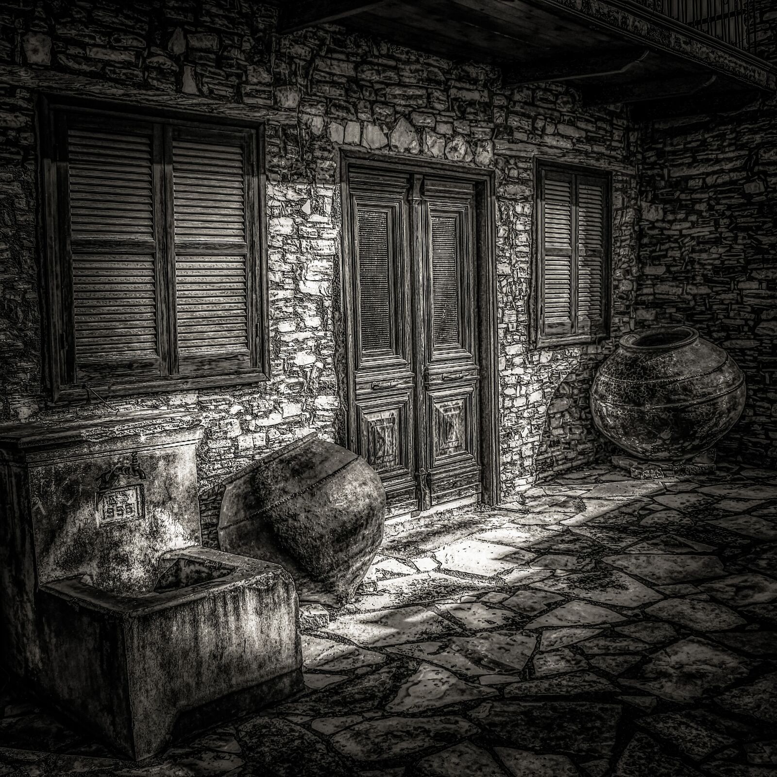 Nikon D3300 sample photo. House, backstreet, stone photography