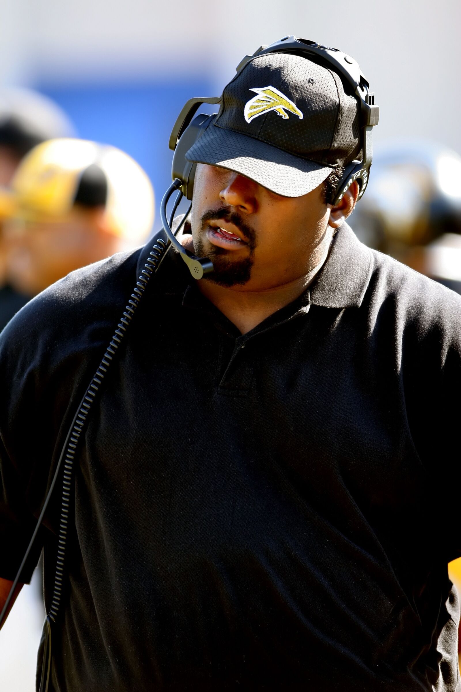 Canon EOS 20D sample photo. Coach, football coach, coaching photography