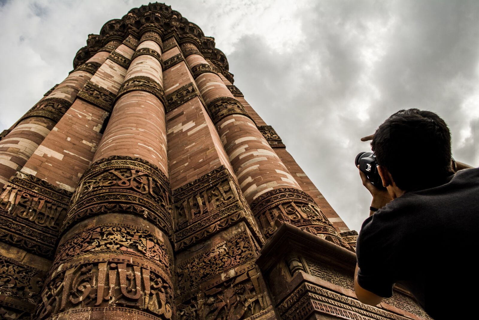 Nikon D5200 sample photo. Qutub minar, heritage, monument photography