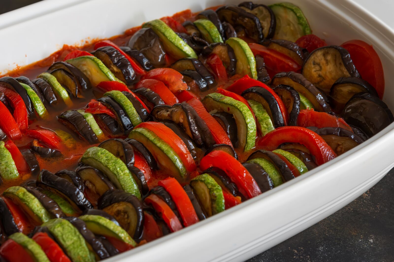 Nikon D7200 sample photo. Ratatouille, casserole, dish photography