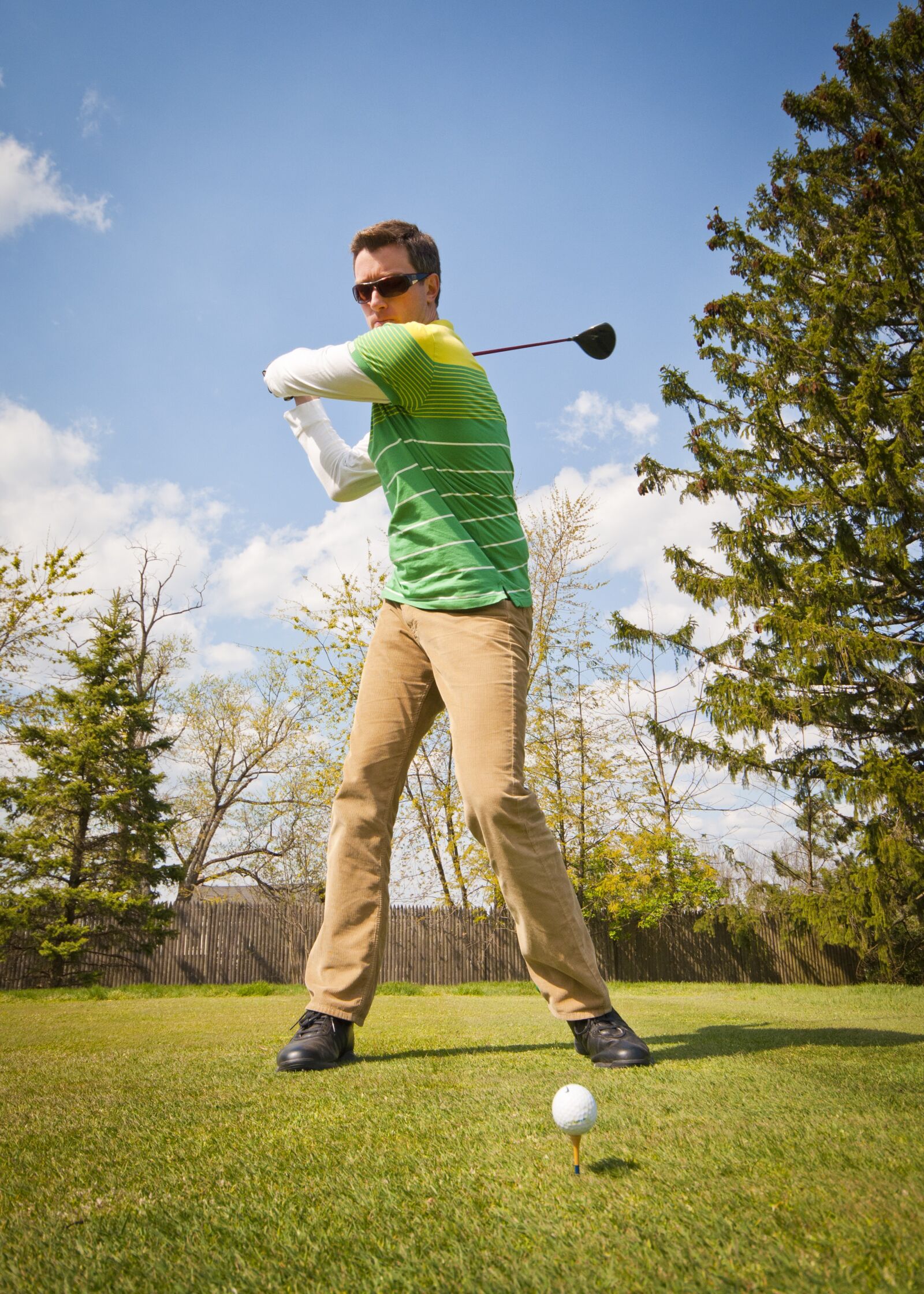 Nikon D90 sample photo. Game, golf, golf ball photography