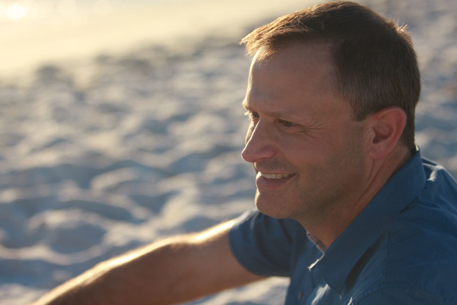 Canon EOS 40D sample photo. Beach, man, sand photography
