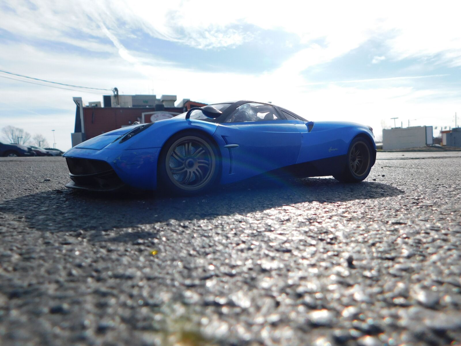 Nikon Coolpix B500 sample photo. Car, ferrari, toy car photography