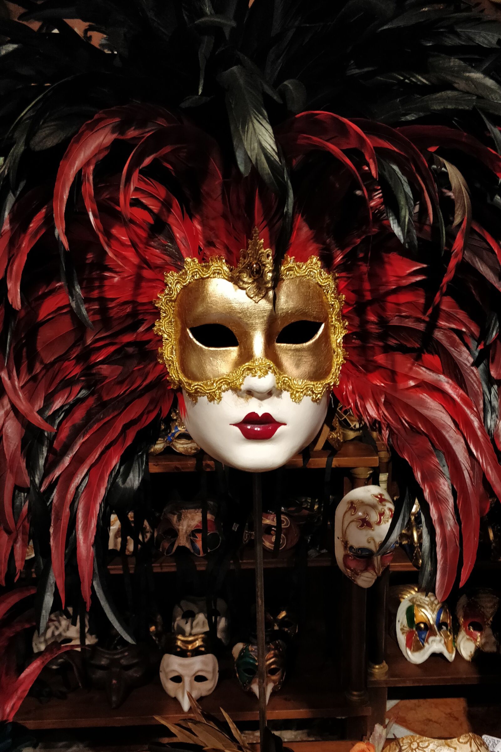 OnePlus 5T sample photo. Venetian mask, venice, italy photography