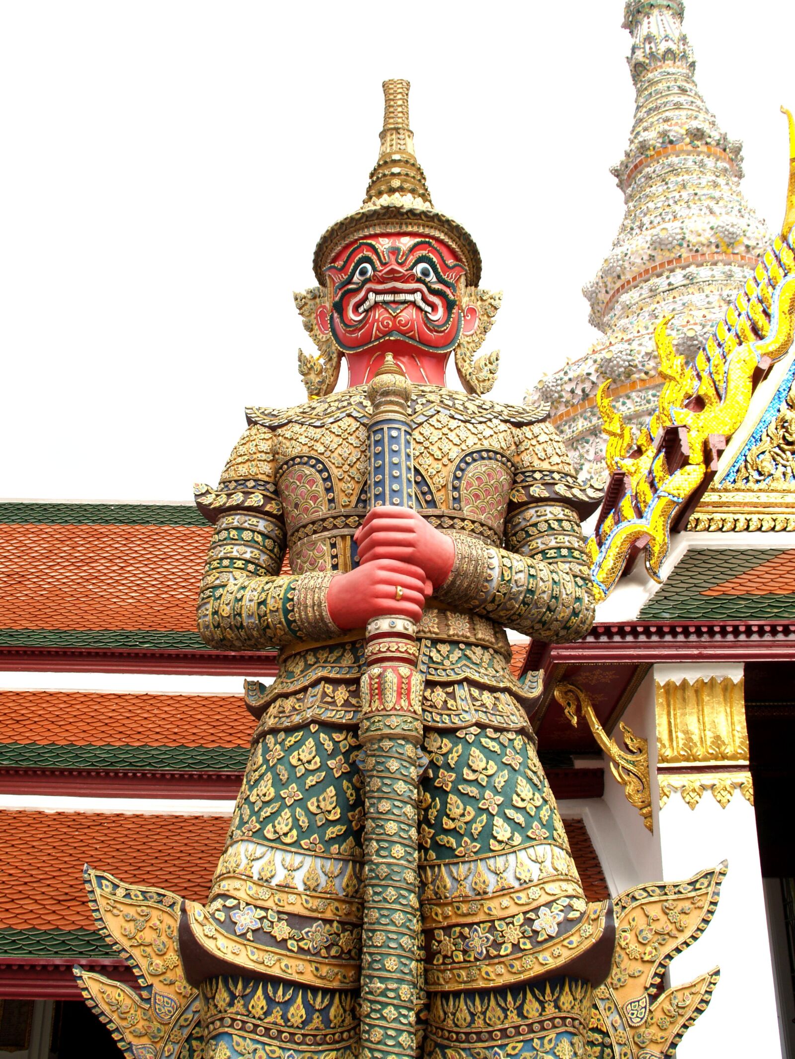 Olympus E-300 (EVOLT E-300) sample photo. Bangkok, grand, wat photography
