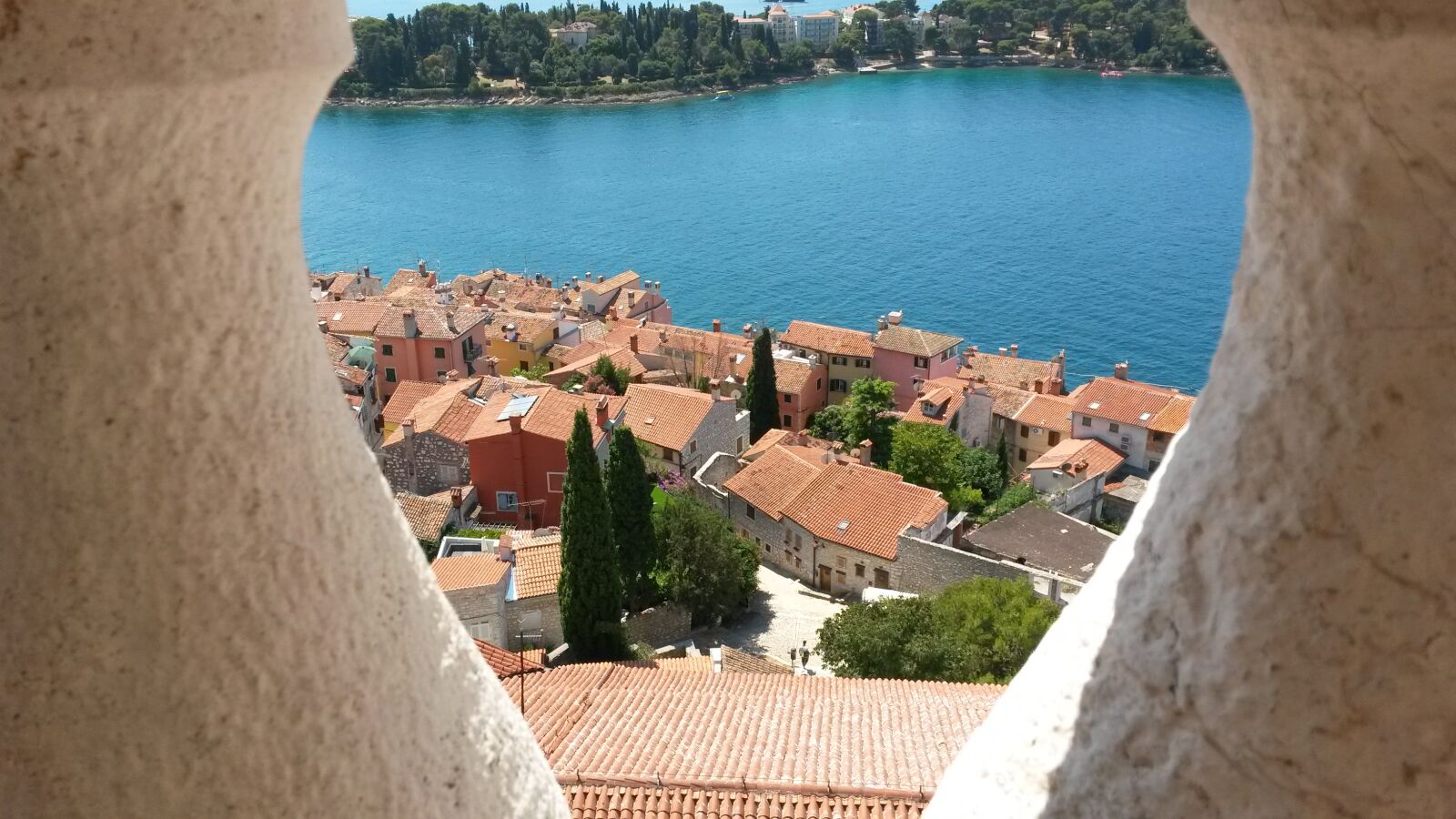 Samsung Galaxy S4 Mini sample photo. Rovinj, croatia, bell tower photography