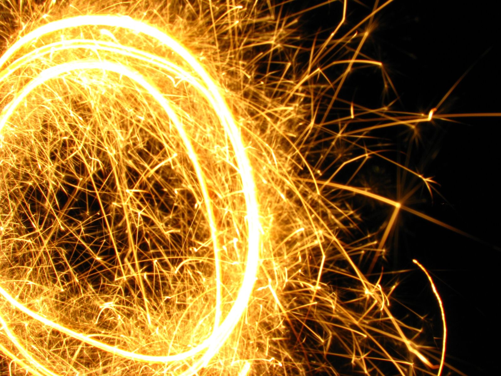 Canon POWERSHOT S5 IS sample photo. Fireworks, light photography