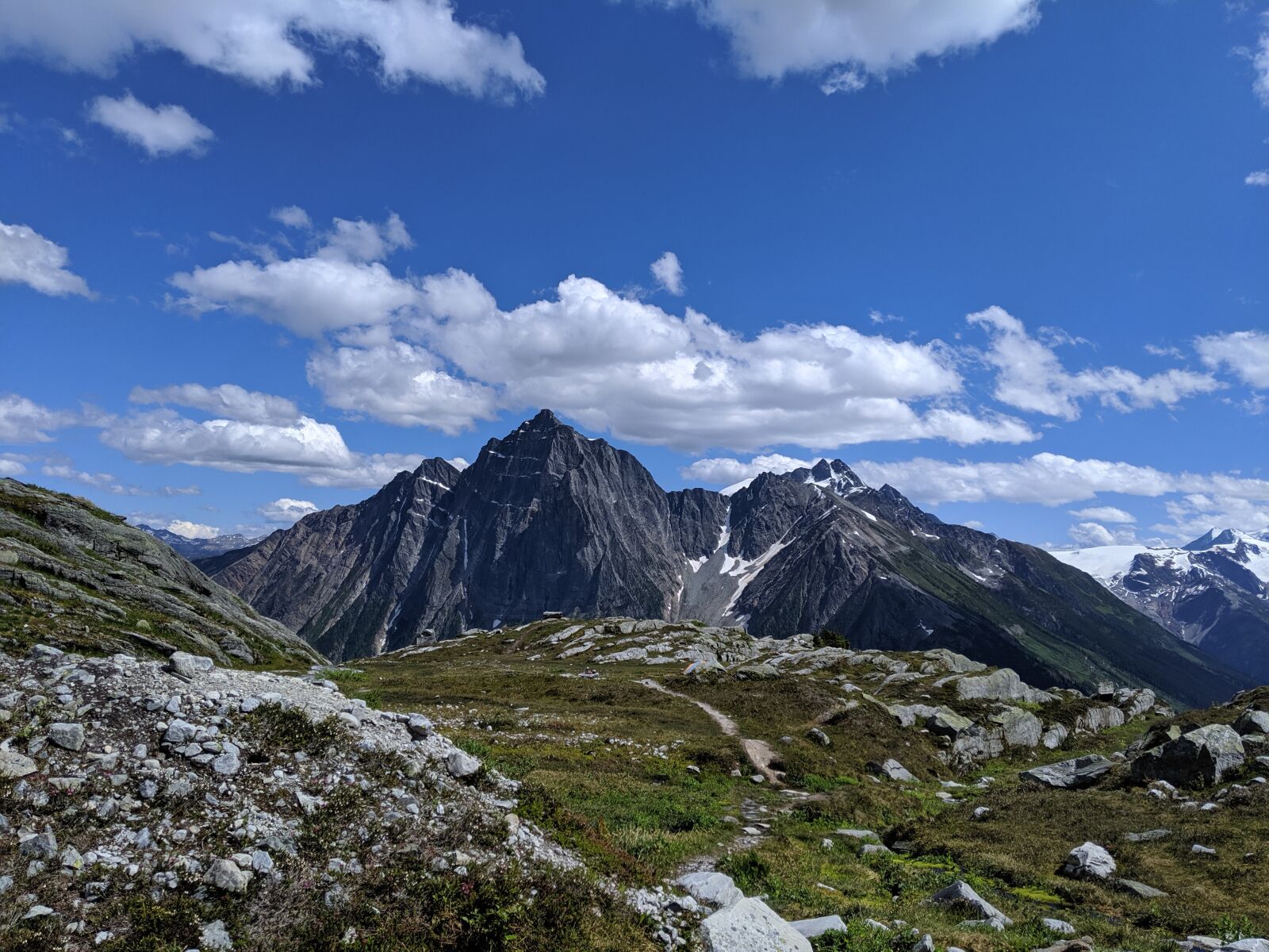 Google Pixel 3 sample photo. Glacier national park, canada photography