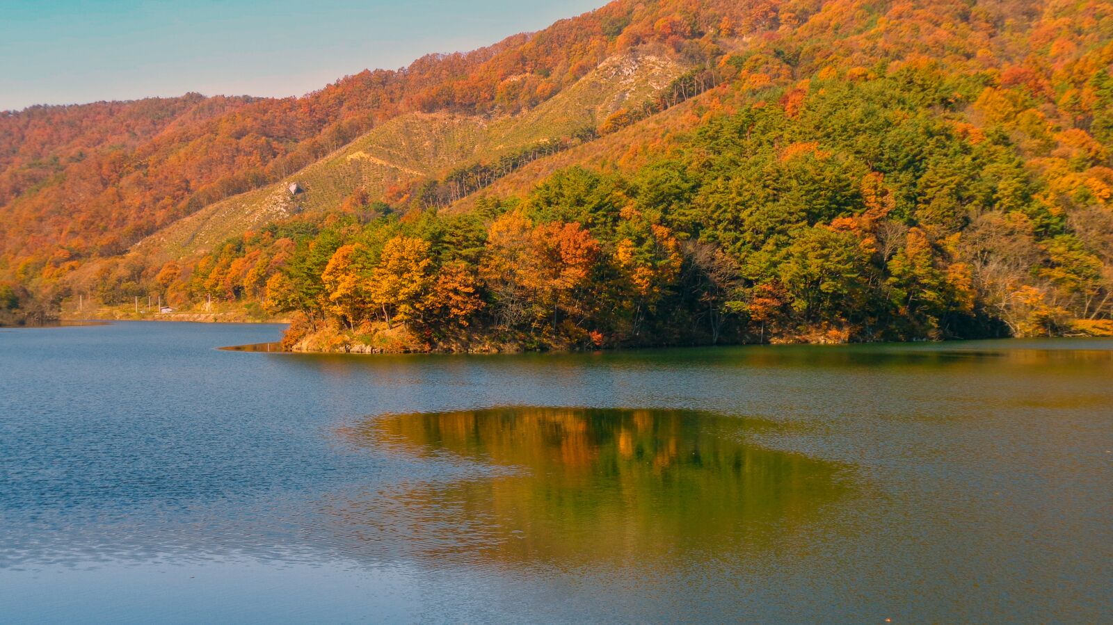 Sony Cyber-shot DSC-W830 sample photo. Lake, sun, nature photography