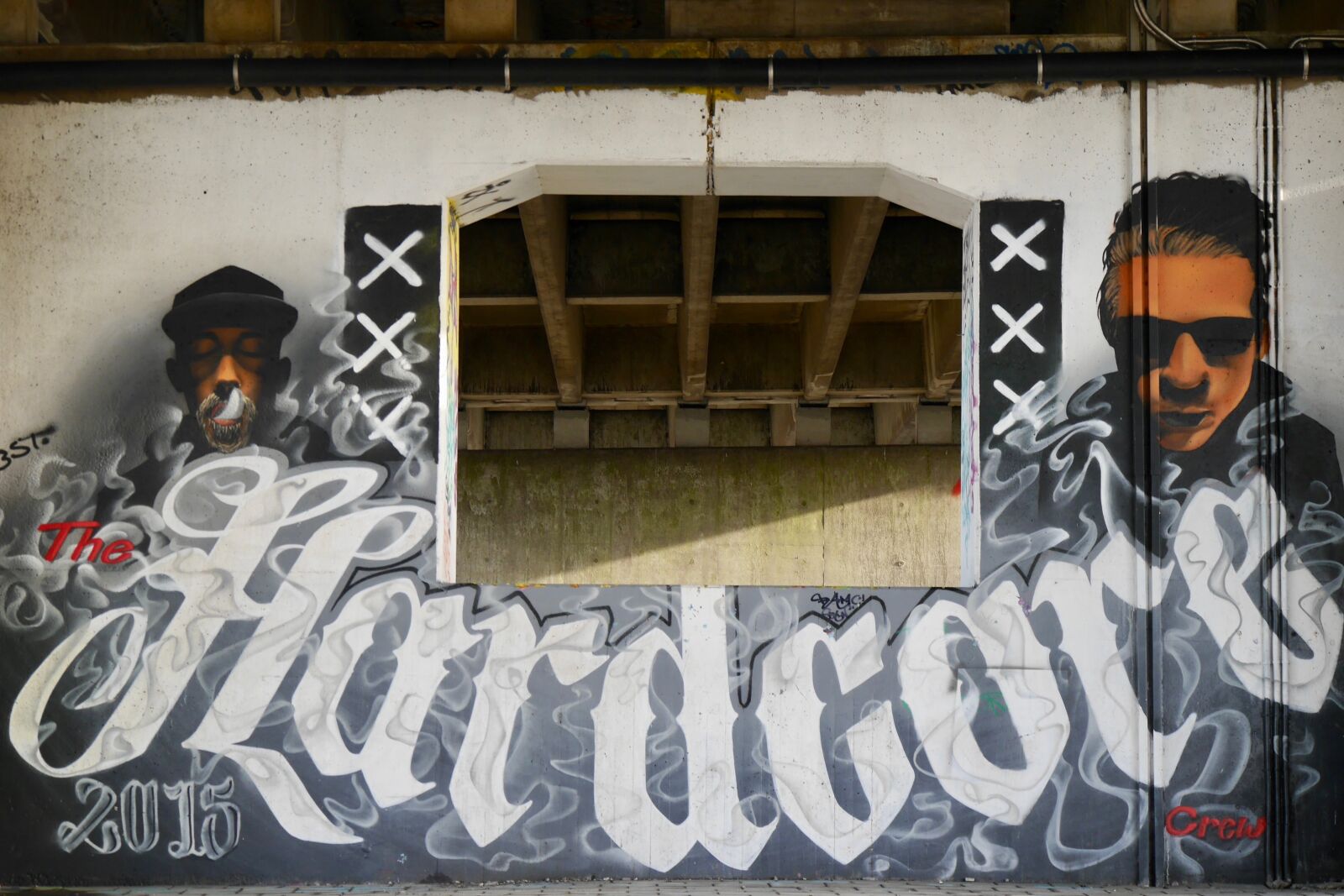 Panasonic Lumix DMC-G6 sample photo. Graffiti, amsterdam, the hardcore photography