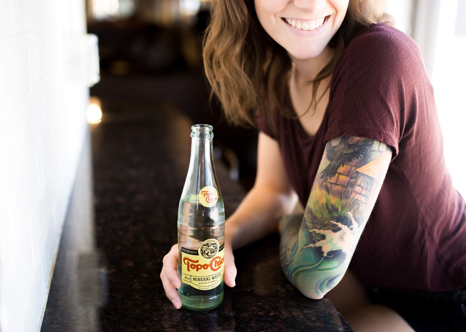Canon EOS 6D sample photo. Beverage, body art, bottle photography